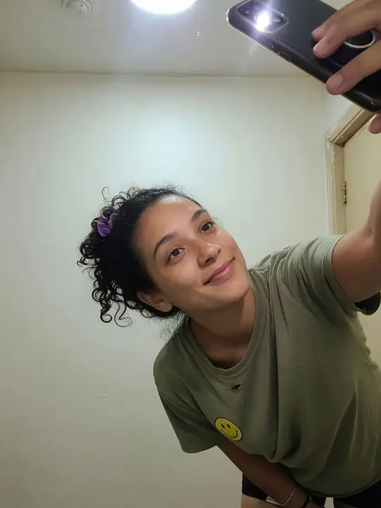 Före: originalselfien som användes i exemplet för Tågfönster